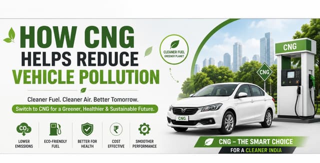How CNG Helps Reduce Vehicle Pollution