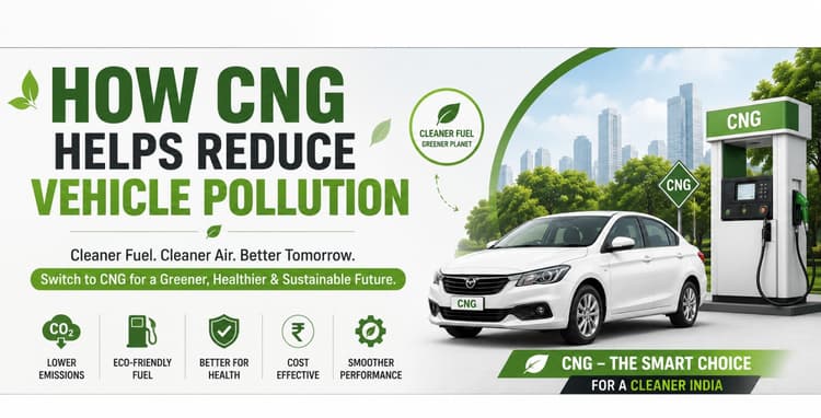 How CNG Helps Reduce Vehicle Pollution