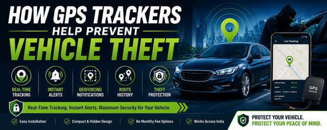 How GPS Trackers Help Prevent Vehicle Theft