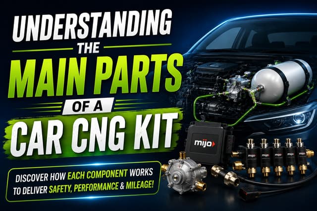 Understanding the Main Parts of a Car CNG Kit