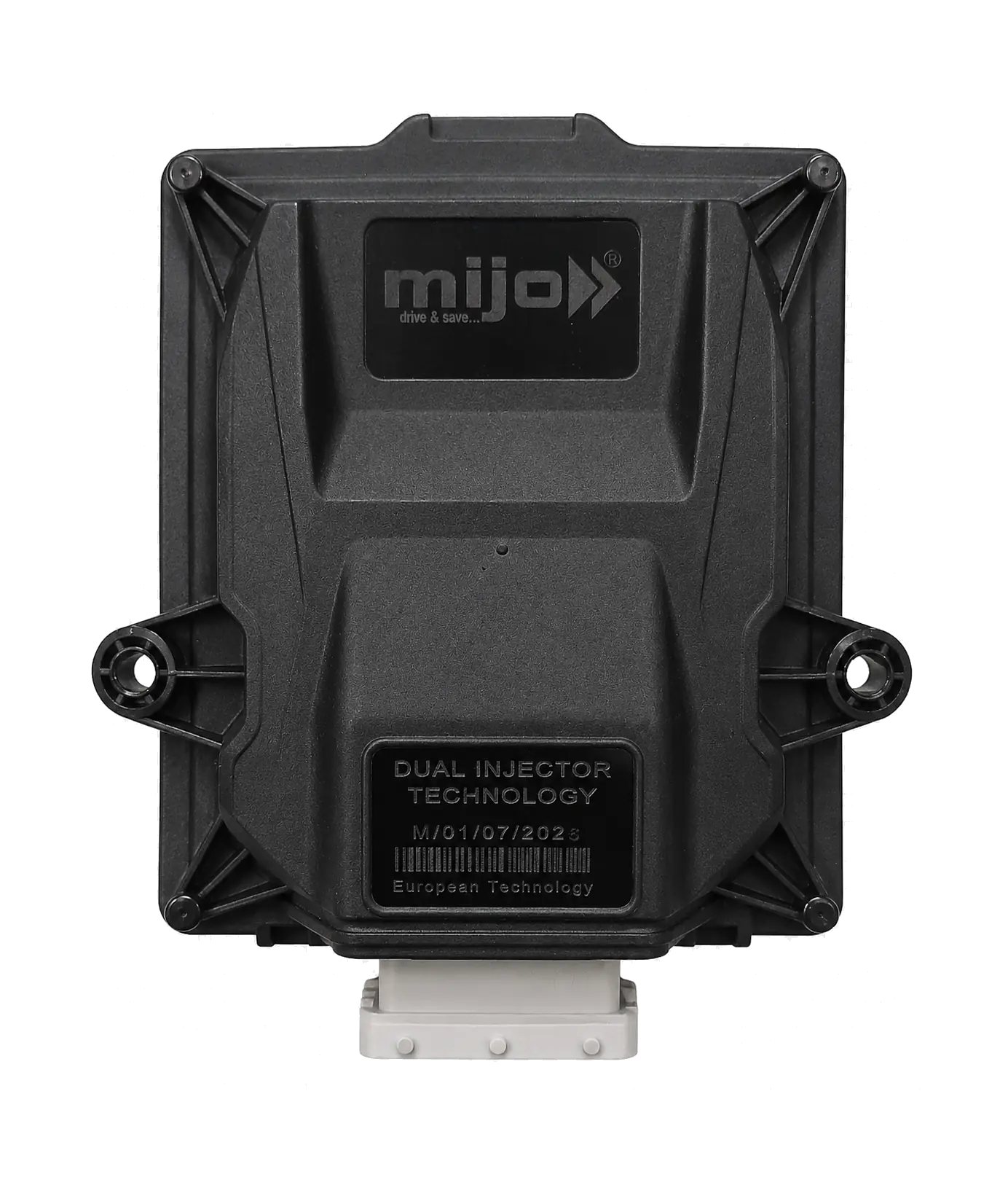 MIJO emulator for supported four-cylinder vehicles with eight petrol injectors