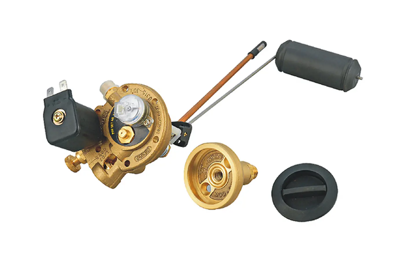 MIJO MMV 12 LPG multivalve and tank fittings